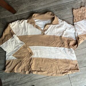 the GREAT Rugby Polo Preppy Top